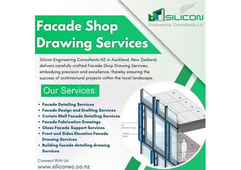 Explore the reliability of our Facade Shop Drawing Services in NZ.