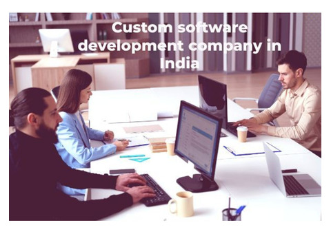 Custom software development company in India