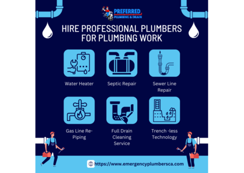 Hire Professional Plumbers For Plumbing Work