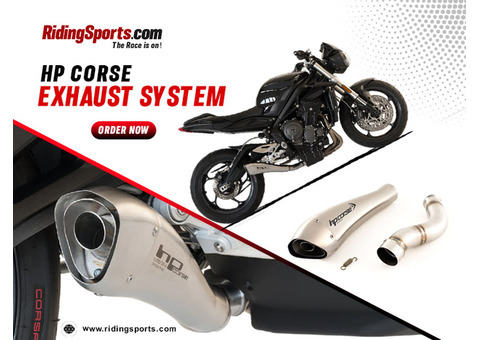 Buy HP Corse Exhaust Systems for Motorcycle