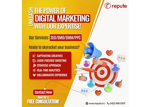 B2B marketing company in Coimbatore - Repute Digital Business Agency