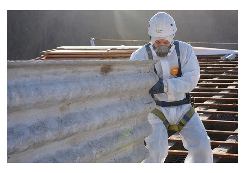 Safe Asbestos Garage Roof Removal by Blue A LTD