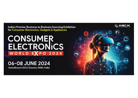 Consumer Electronics World Expo | 06-07-08 June 2024