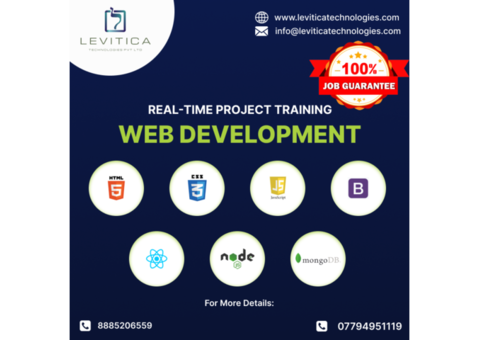 Web Development Training in Rajahmundry - Levitica Technologies