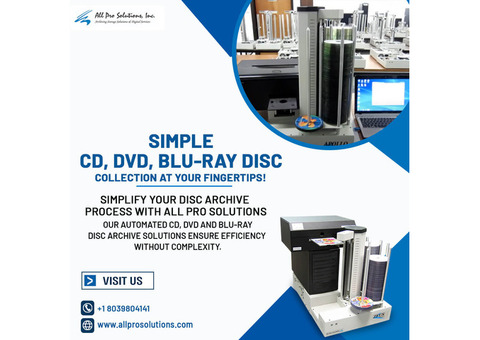 Intuitive Disc Archiving - Automatic CD DVD Blu-ray Protection