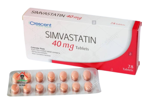 Simvastatin 40 mg for Heart Health and Cholesterol Control