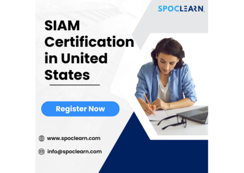 SIAM Certification in United States - SPOCLEARN