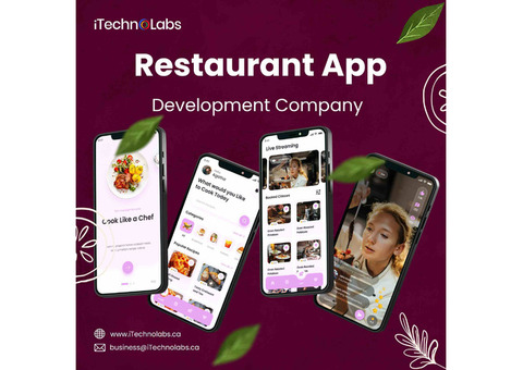 Reliable Restaurant App Development Company in California