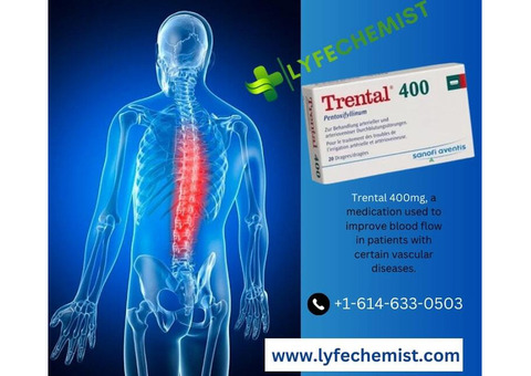 Improve Peripheral Circulation | Trental 400mg for Enhanced Well-Being