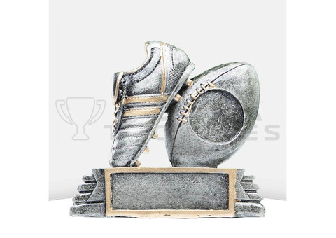 Get Footy Mini Silver Icon Trophy