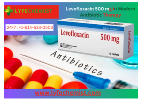 Levofloxacin 500mg and Dairy Products