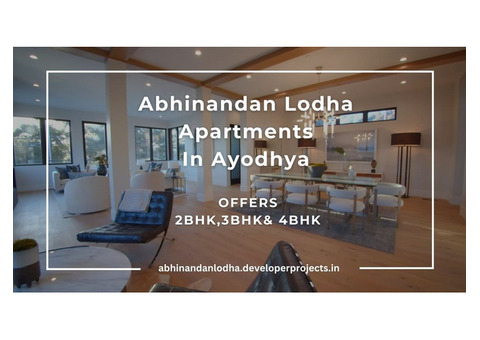 Abhinandan Lodha Apartments In Ayodhya | Right Space For Everything