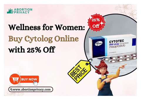 Wellness for Women: Buy Cytolog Online with 25% Off