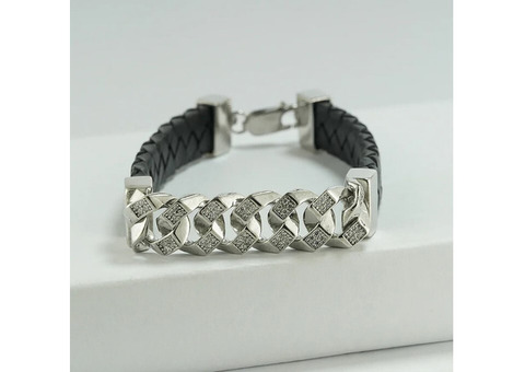 Buy Original Silver Bracelet for Men | Silverare