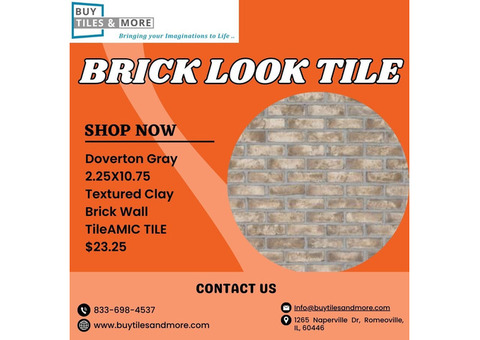 Buy brick wall tiles with exclusive discount up to 45% off