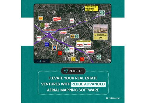 Property Selling with REBLIE's Advanced Aerial Mapping Software