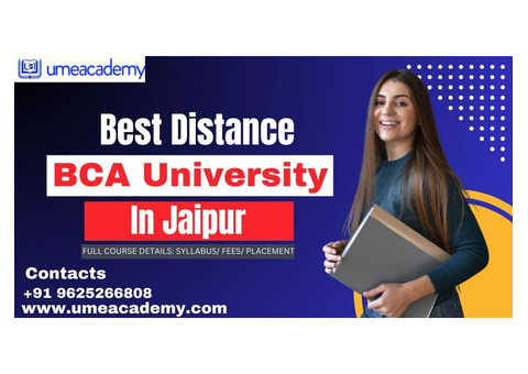 Best Distance BCA University In Jaipur