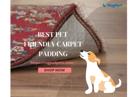 Enhance Your Home's Flooring with Our Pet Resistant Carpet Pad