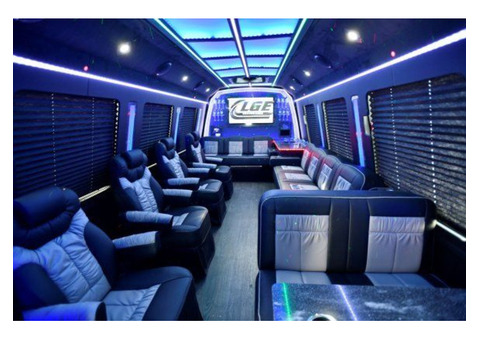 Chic Celebrati Reserve Your Spot on Our Luxury Limo Party Bus!