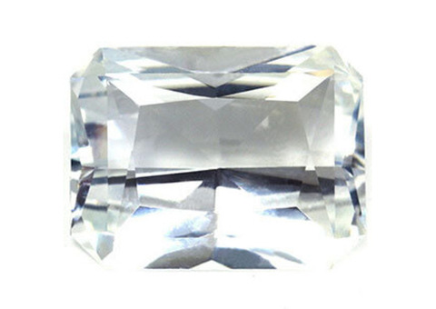 Best Emerald Cut White Sapphire Stone