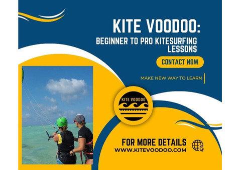 Kite voodoo: Beginner to Pro Kitesurfing Lessons