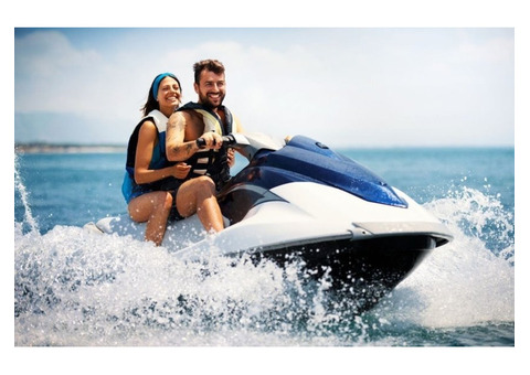 Ride the waves and feel the adrenaline rush with Jet Ski Safari