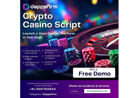 Elevate Your Gambling Business with Cutting-Edge Crypto Casino Script