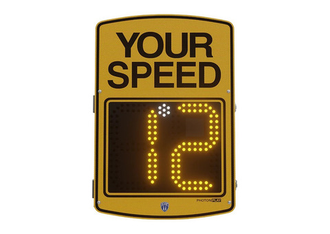 Introducing radar speed signs for safer journey
