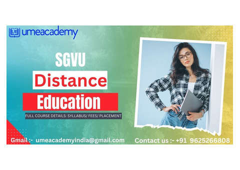 SGVU Distance Education