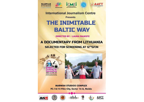 Award of Distinction for Film ” The Inimitable Baltic Way” from