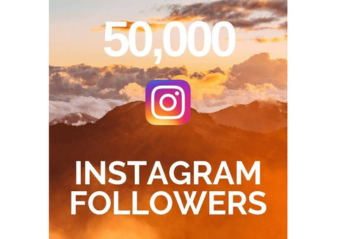 Buy 50k Followers on Instagram at Cheap Price