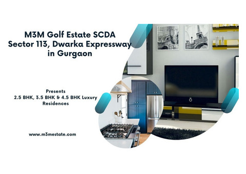 M3M Golf Estate SCDA Sector 113 Gurgaon | Relax and Enjoy