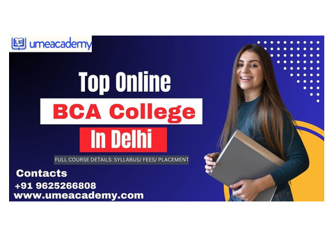 Top Online BCA College In Delhi