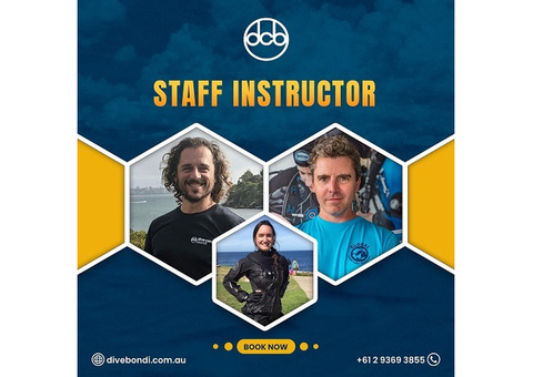 Staff Instructor for PADI Diving