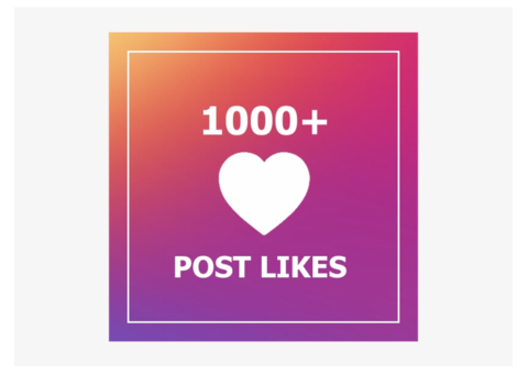 Buy 1000 Instagram Likes online at Reasonable Price