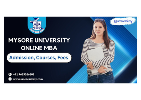 University Of Mysore Online Degree