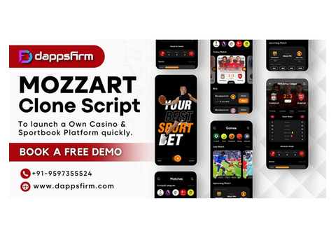 Your Online Betting Platform with DappsFirm's Mozzart Clone Script