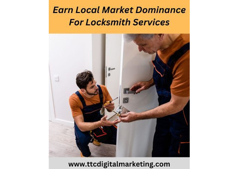 Earn Local Market Dominance For Locksmith Services