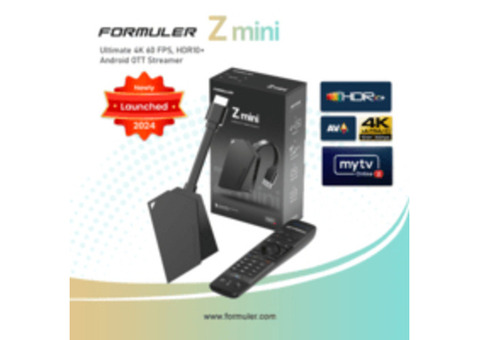 Formuler Z Mini with BT1 Voice Remote | Android OTT Media Streamer