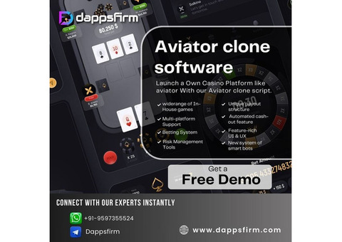 Aviator Game Clone Script the Excitement of High-Flying Wins!