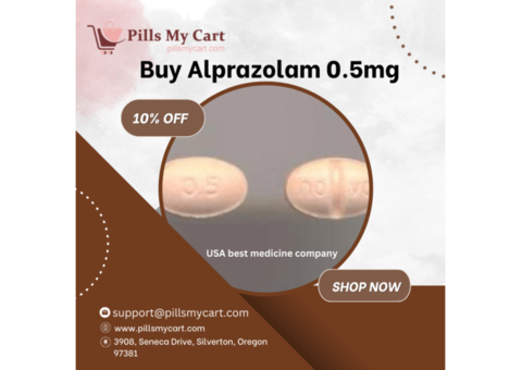 Buy Alprazolam-0-5mg Now With Free Doorstep Delivery