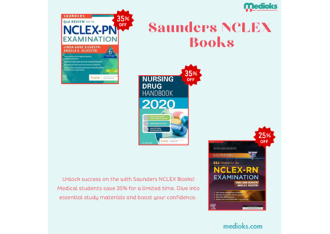 Saunders NCLEX Books | Medioks