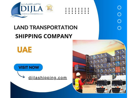 Premier Land Transportation Shipping Company in Dubai | Dijla