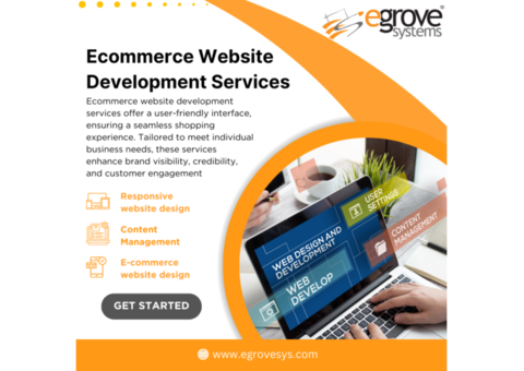 Ecommerce Website Development Services | eGrovesys