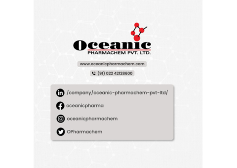 Oceanic Pharmachem Pvt Ltd is certified as an ISO 9001:2015 company