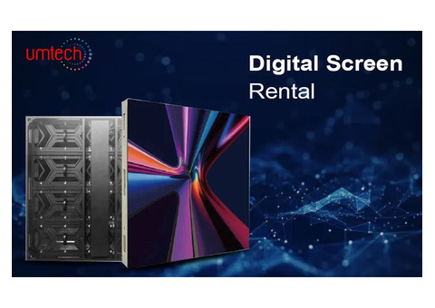 Digital Screen Rental In Dubai-Umtech.Tech