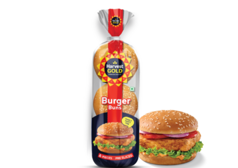 Burger Buns Pack of 6 pcs by Harvest Gold