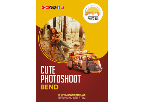 Cute Photoshoot Bend- Oregon Sunshine Bus