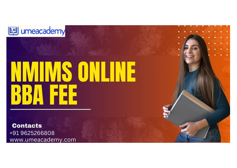 NMIMS Online BBA Fee