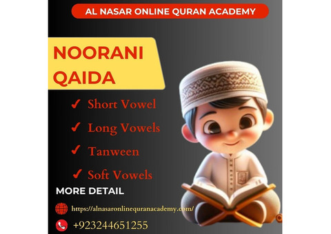 Noorani Qaida and Its Rules with Tajweed +923244651255